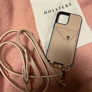 Holstere Iphone 12 crossbody phone case w/ wallet